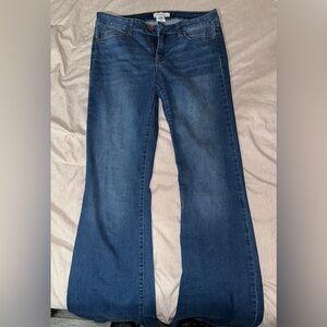 Blue Flare Jeans
